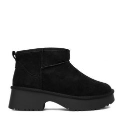 Śniegowce JENNY. Czarne trapery i śniegowce Jenny. Za 149.99 zł.