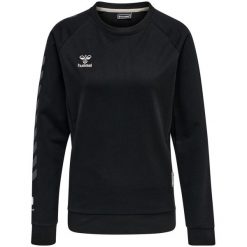 Damska bluza bawełniana Hummel Move Grid. Czarne bluzy Hummel, xs, bez wzorów, z bawełny, bez kaptura. W wyprzedaży za 218.00 zł.