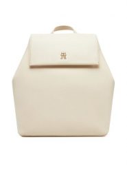 Tommy Hilfiger Plecak Th Legacy Backpack AW0AW17407 Beżowy. Brązowe plecaki TOMMY HILFIGER, bez wzorów, ze skóry. Za 339.99 zł.