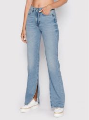 TWINSET Jeansy 222TP2394 Błękitny Straight Leg. Niebieskie jeansy Twinset, bez wzorów. Za 529.99 zł.