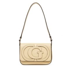 Torebka Guess. Żółte torebki klasyczne Guess, z aplikacjami, bez dodatków. Za 544.99 zł.