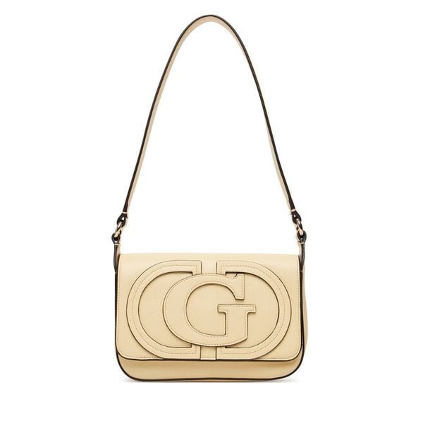 Torebka Guess. Żółte torebki klasyczne Guess, z aplikacjami, bez dodatków. Za 544.99 zł.