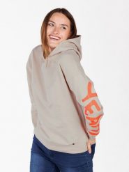 KEY LARGO Bluza "Yeah" w kolorze beżowym rozmiar: XL. Brązowe bluzy KEY LARGO, xl, bez wzorów, z kapturem. Za 61.02 zł.