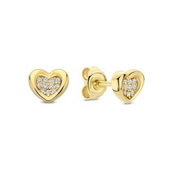 Beloro Sztyft Beloro Jewels Monte Napoleone Gionna złoty - 9-karatowe złoto Kolczyki 1 ct Damski. Żółte kolczyki Beloro, z cyrkonią, złote, na sztyftcie. Za 468.99 zł.