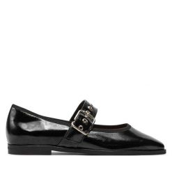 Baleriny Balagan. Czarne baleriny BALAGAN, bez wzorów, bez obcasa. Za 419.99 zł.