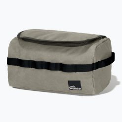 Kosmetyczka Jack Wolfskin Konya Washbag. Szare kufry i kosmetyczki Jack Wolfskin, bez wzorów, bez dodatków. Za 149.99 zł.