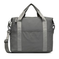 Torebka Roxy. Szare shopper Roxy, bez wzorów, bez dodatków. Za 99.99 zł.
