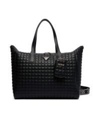 Guess Torba weekendowa Nadira TWQG84 24017 Czarny. Czarne torby podróżne Guess, z aplikacjami, ze skóry, bez dodatków. Za 639.99 zł.