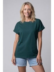 Alife and kickin Koszulka "Magdalena" w kolorze morskim rozmiar: XS. Niebieskie bluzki Alife and Kickin, xs, bez wzorów, bez kołnierzyka, bez ramiączek. Za 43.99 zł.