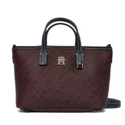 Torebka Tommy Hilfiger. Niebieskie torebki klasyczne TOMMY HILFIGER, bez wzorów, bez dodatków. Za 699.99 zł.