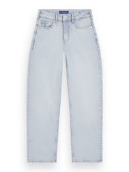 Scotch & Soda Dżinsy - Regular fit - w kolorze błękitnym rozmiar: W27/L32. Niebieskie jeansy Scotch & Soda, l, z aplikacjami. Za 132.05 zł.