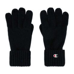 Rękawiczki Unisex Dla Dorosłych Z Haftowanym Logo. Czarne rękawiczki Champion, bez wzorów, sportowe. Za 92.99 zł.