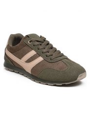 Foreverfolie Sneakersy w kolorze khaki rozmiar: 36. Brązowe trampki Foreverfolie, bez wzorów, bez zapięcia. Za 124.95 zł.