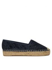 Guess Espadryle FLJODY DEN14 Granatowy. Niebieskie espadryle Guess, z aplikacjami, z materiału, bez obcasa, bez zapięcia. Za 272.00 zł.