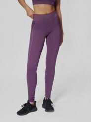 Damskie legginsy Hummel Te Christel. Czerwone legginsy sportowe Hummel, na jesień, xs, bez wzorów, z materiału, na fitness i siłownię. Za 184.00 zł.