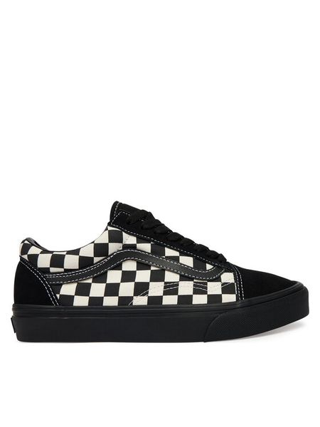 Vans Tenisówki Old Skool VN000D7ZMCG1 Czarny. Czarne trampki Vans, bez wzorów, z materiału, bez zapięcia. Za 323.99 zł.
