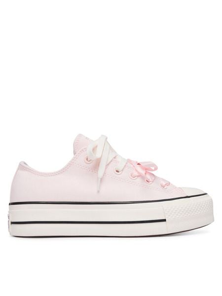 Converse Trampki Chuck Taylor All Star Peached Canvas A18916C Różowy. Czerwone trampki Converse, bez wzorów, z materiału, bez zapięcia. Za 318.99 zł.