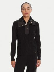 Liu Jo Sport Sweter TF5039 MS75L Czarny Regular Fit. Czarne swetry Liu Jo Sport, l, bez wzorów, z syntetyku, bez ramiączek. Za 799.99 zł.