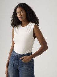 Levi's Top w kolorze białym rozmiar: M. Białe topy Levi's®, m, bez wzorów, bez kołnierzyka, bez ramiączek. Za 79.77 zł.