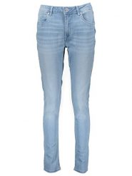 Pepe Jeans Dżinsy - Skinny fit - w kolorze błękitnym rozmiar: W27/L30. Niebieskie jeansy Pepe Jeans, l, z aplikacjami. Za 187.45 zł.