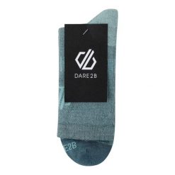 Skarpety unisex trekkingowe Merino Dare 2b. Niebieskie skarpety Dare 2b, bez wzorów, z wełny. W wyprzedaży za 89.99 zł.