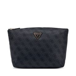 Kosmetyczka Guess. Szare kufry i kosmetyczki Guess, z aplikacjami, z materiału, bez dodatków. Za 214.99 zł.