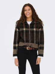 JDY Kardigan "Phoenix" w kolorze brązowo-beżowym rozmiar: M. Brązowe kardigany JDY, m, bez wzorów. Za 145.60 zł.