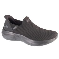 Buty sportowe Sneakersy damskie, Slip-Ins Bobs Infinity - Daily. Czarne obuwie sportowe Skechers, z materiału, bez zapięcia, trekkingowe, Skechers Sport. Za 289.99 zł.
