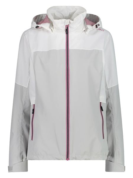 CMP Kurtka funkcyjna w kolorze biało-szarym rozmiar: 42. Białe kurtki sportowe CMP, m, bez wzorów, z tkaniny, bez kaptura, outdoorowe. Za 212.95 zł.