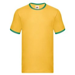 Bawełniana Koszulka Unisex Dla Dorosłych. Brązowe bluzki FRUIT OF THE LOOM, xl, bez wzorów, z bawełny, sportowe, bez kołnierzyka, bez ramiączek. Za 43.99 zł.