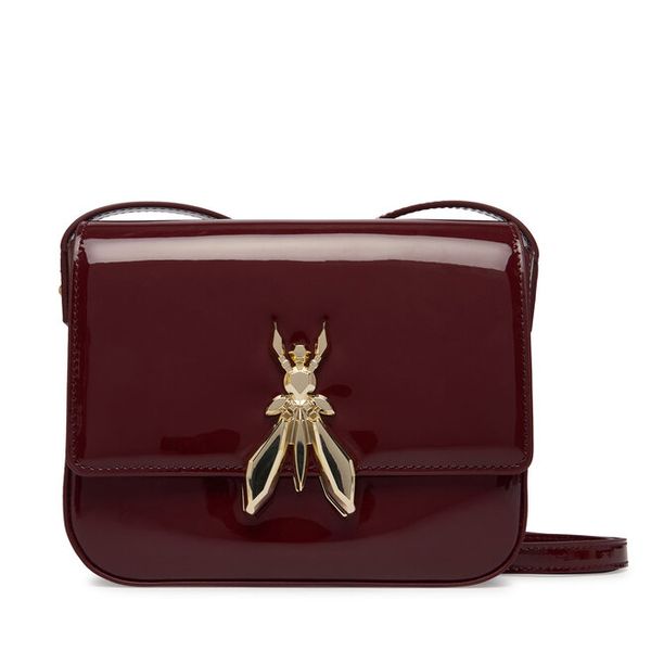 Torebka Patrizia Pepe. Brązowe listonoszki Patrizia Pepe, bez wzorów, bez dodatków. Za 1,129.00 zł.