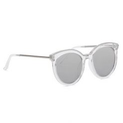 OKULARY DAMSKIE ACCCESSORIES 1WA-021-SS19 Biały. Białe okulary przeciwsłoneczne ACCCESSORIES, bez wzorów, z tworzywa sztucznego. Za 29.99 zł.