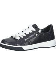 Ara Shoes Skórzane sneakersy w kolorze granatowym rozmiar: 36,5. Niebieskie trampki Ara Shoes, bez wzorów, z materiału, bez zapięcia. Za 198.10 zł.