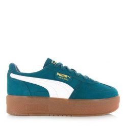 Buty damskie sportowe do chodzenia Puma PALERMO ELEVATA. Białe obuwie sportowe Puma, bez zapięcia, trekkingowe. W wyprzedaży za 279.00 zł.