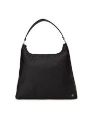Calvin Klein Torebka LV04K3218G Czarny. Czarne torebki klasyczne Calvin Klein, bez wzorów, z materiału, bez dodatków. Za 569.99 zł.