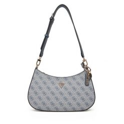 Torebka Guess. Niebieskie torebki klasyczne Guess, z aplikacjami, bez dodatków. Za 469.99 zł.