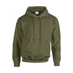 Bluza z kapturem Gildan Heavy Blend ®. Zielone bluzy GILDAN, xl, bez wzorów, z bawełny, z kapturem. Za 81.25 zł.
