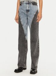 ROTATE Jeansy Betty 1128191603 Niebieski Straight Fit. Niebieskie jeansy ROTATE, bez wzorów. Za 719.99 zł.