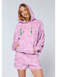 Chiemsee Bluza w kolorze jasnoróżowym rozmiar: S. Różowe bluzy Chiemsee, s, bez wzorów, z bawełny, z kapturem. Za 179.95 zł.