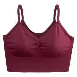 Damski Biustonosz Sportowy Ilaria. Brązowe bielizna sportowa IQ, l, bez wzorów. Za 94.99 zł.