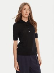 BOSS Sweter Fidenka 50545015 Czarny Regular Fit. Czarne swetry Boss, l, bez wzorów, z wełny, bez ramiączek. Za 699.99 zł.