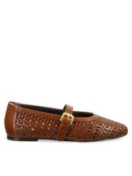 Gant Baleriny 30511858 Brązowy. Brązowe baleriny GANT, bez wzorów, ze skóry, bez obcasa. Za 619.99 zł.