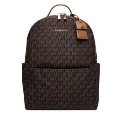 Plecak MICHAEL Michael Kors. Brązowe plecaki MICHAEL Michael Kors, bez wzorów. Za 1,449.00 zł.