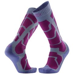 Skarpety narciarski dla kobieta Therm-ic Ski Insulation wysokosc kolano. Brązowe rękawiczki THERM-IC, bez wzorów, z elastanu. Za 119.00 zł.