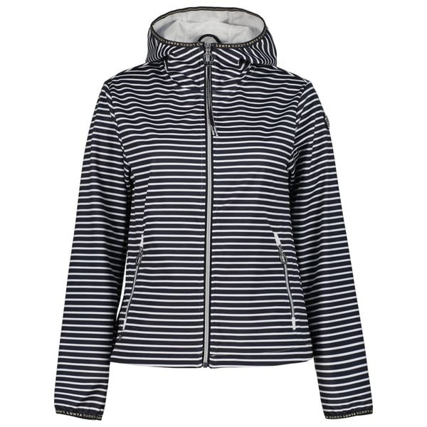 Kurtka Softshell Damska Luhta Arrajoki. Białe kurtki sportowe Luhta, bez wzorów, z softshellu, bez kaptura, trekkingowe. Za 539.00 zł.