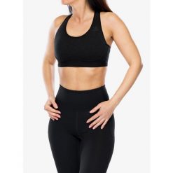 Biustonosz sportowy Odlo Ascent PW Medium Sport Bra. Czarne bielizna sportowa Odlo, xl, bez wzorów. Za 349.99 zł.