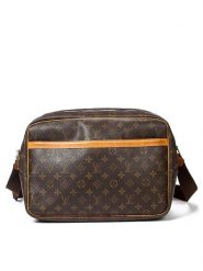 Louis Vuitton Torebka "Reporter GM" w kolorze brązowym - 37 x 26 x 15 cm rozmiar: onesize. Brązowe torby na ramię Louis Vuitton, bez wzorów, z materiału, na ramię, bez dodatków. Za 3,688.99 zł.