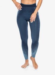Legginsy termoaktywne damskie Odlo Blackcomb Eco BL Bottom Long. Niebieskie legginsy Odlo, l, bez wzorów, z elastanu. Za 274.99 zł.