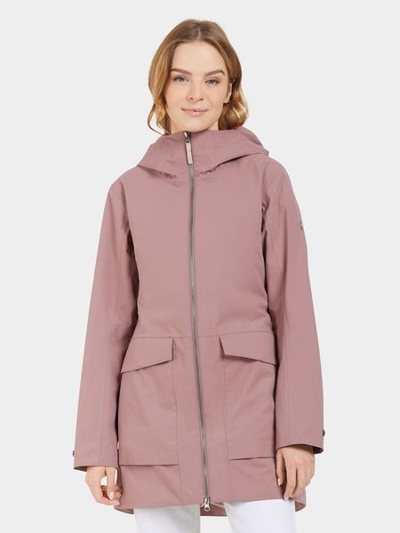 Didriksons Parka "Folka" w kolorze jasnoróżowym rozmiar: 38. Różowe parki Didriksons, m, bez kaptura. Za 429.95 zł.