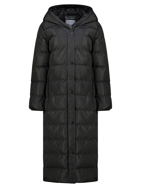 Geographical Norway Płaszcz pikowany "Belen" w kolorze czarnym rozmiar: XXL. Czarne płaszcze Geographical Norway, xxl, bez wzorów, bez kaptura. Za 263.95 zł.